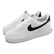 Nike 休閒鞋 Air Force 1 07 男鞋 女鞋 白 黑勾 AF1 經典 皮革 小白鞋 CT2302-100 27cm WHITE/BLACK