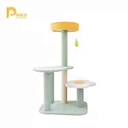 【全新福利品】【Petpanny陪陪你】荷包蛋系列 | 酪梨蛋雙層貓跳台
