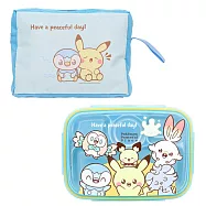 韓國製 寶可夢正版 不鏽鋼餐盤 餐具 盤子 Pokemon