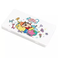 【Shinchan 蠟筆小新】隨身口罩收納盒 小新 口罩收納 收納盒 (184*104*15mm) 歡樂氣球