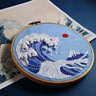【俄羅斯刺繡】葛飾北齋-浮世繪 材料包