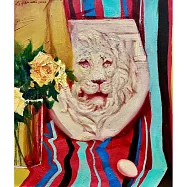 【玲廊滿藝】李喬煒-石膏獅子靜物45.5x53cm