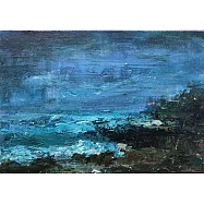【玲廊滿藝】陳雅惠-風狂雨暴浪作堆17.5x25.5cm