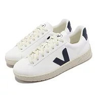 Veja 休閒鞋 URCA CWL 女鞋 白 海軍藍 經典 時尚 法國小白鞋 UC0703174A 24cm WHITE/NAUTICO