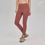 ADISI 女高彈快乾收腹提臀緊身褲AP2391104 (S-XL)|瑜珈褲 緊身長褲 Leggings 內搭褲 運動褲 抗UV 抗紫外線 吸濕速乾 L 漿果紅