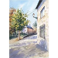 【玲廊滿藝】黃子芸Kiwi-小路光影26x18cm