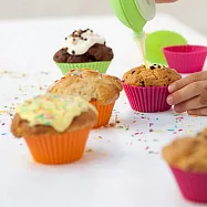 《LEKUE》三色瑪芬烤杯 | 點心烤模 - L6入