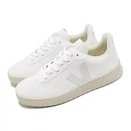 Veja 休閒鞋 V-10 CWL 女鞋 白 米白 小白鞋 經典款 百搭 法國小白鞋 皮革 VX0702892A 21.5cm FULL WHITE