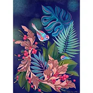 【玲廊滿藝】徐政達Dada Hsu-迷幻森林-嬉戲72.5x53cm