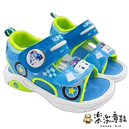 台灣製波力救援小隊電燈涼鞋-波力 另有兩色可選 (P103-1) 台灣製 台灣製童鞋 MIT MIT童鞋 女童鞋 男童鞋 台灣製涼鞋 露趾涼鞋 電燈涼鞋 波力童鞋