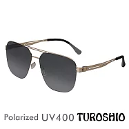 Turoshio太空尼龍偏光太陽眼鏡 工業革命 簍空雕刻 無螺絲 嵌入式鏡片 工藝金 8061 C3 工藝金