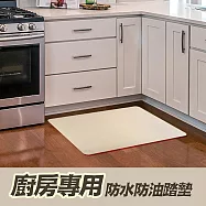 【JP嚴選-捷仕特】原質所仿皮革廚房5080地墊 古典玫瑰