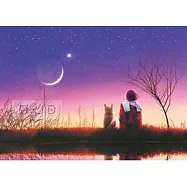 【台製拼圖】星天日和-秋-月色 (夜光) 520片拼圖 HM520-093