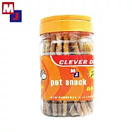 2入組 MJ 萌洲 麻花棒罐 原味/牛奶口味 約45支裝 寵物餅乾 牛皮骨 可潔牙 磨牙 潔牙棒 - 萌洲-麻花罐-原味×2