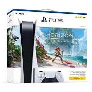 PS5 光碟版 地平線同捆機 台灣專用機