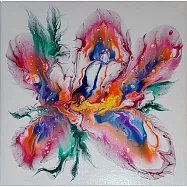 【玲廊滿藝】陳怡蓉Jenny-花現幸福20x20cm