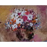 【玲廊滿藝】蔡仁德-嬌豔27x22cm