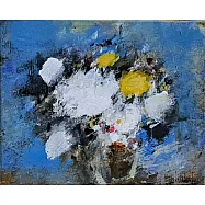 【玲廊滿藝】蔡仁德-花系列(一)27x22cm