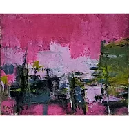 【玲廊滿藝】蔡仁德-城市意象27x22cm