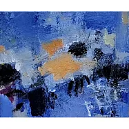 【玲廊滿藝】蔡仁德-藍色之戀27x22cm