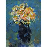 【玲廊滿藝】蔡仁德-瓶花35x27cm