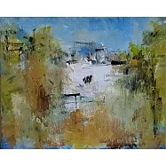 【玲廊滿藝】蔡仁德-春之景27x22cm