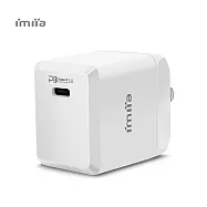 30W PD單孔快速充電器 白