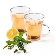 《Luigi Ferrero》歐洲 Coffeina雙層玻璃馬克杯2入 | 水杯 茶杯 咖啡杯 - 210ml - 210ml