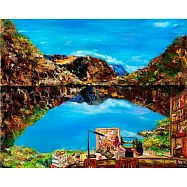 【玲廊滿藝】龔名俐-書桌72.5x91cm