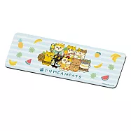 【黃阿瑪的後宮生活】軟式珪藻土洗漱墊 夏日系列 洗漱墊 杯墊 (24*8*0.5cm) 夏日水果