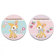 【Sanrio 三麗鷗】軟式珪藻土杯墊 杯墊 矽藻土 (2入/組)(10*10*0.5cm) 甜心餐巾