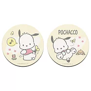 【Sanrio 三麗鷗】軟式珪藻土杯墊 杯墊 矽藻土 (2入/組)(10*10*0.5cm) 蝴蝶趣