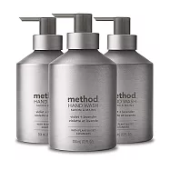 Method美則 金緻洗手乳-霧銀灰(紫羅蘭&薰衣草)354ml*3