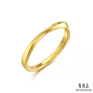 【點睛品】莫比烏斯環 黃金戒指_計價黃金(港圍15號)