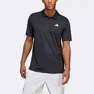 Adidas Club Polo [HS3278] 男 短袖上衣 POLO衫 運動 網球 休閒 吸濕 排汗 亞洲版 黑 3XL 黑