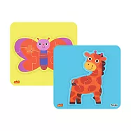 韓國《Ariati》-- 磁性拼圖-蝴蝶&長頸鹿 ☆