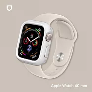犀牛盾 Apple Watch Series SE3/SE2/SE/6/5/4 共用 (40mm) CrashGuard NX 防摔邊框保護殼- 經典白