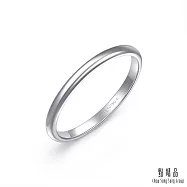 【點睛品】Daily Luxe 基本款素面戒指-港圍 4 18K金