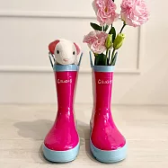 【LoveBBB】 B.aG+S 兒童提把雨鞋 22103 山茶粉 8T