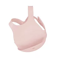 土耳其minikoioi-X型立體矽膠圍兜- 迷霧粉