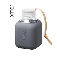 瑞士 SQUIREME Cute Cube 隨身玻璃水瓶 Y2|370mL 星塵灰