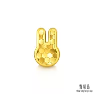 【點睛品】 Charme Mini 閃耀小兔 黃金串珠