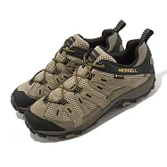 Merrell 登山鞋 Alverstone 2 GTX 男鞋 棕 黃 黑 防水 越野 郊山 低筒 ML037133 27.5cm PECAN