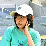 【黑潮原創 kuroi-T】【STREET】Kuroi-T小夥伴 美式老帽 象牙白-F款 (SOGO)