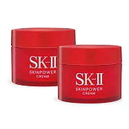 SK-II 肌活能量活膚霜(15g)X2-國際航空版