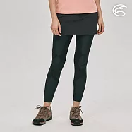 ADISI 女彈性快乾機能穿搭短裙AD2211084 (S-2XL)|四面彈性 排汗快乾 速乾 輕薄透氣 輕量 L 霧黑