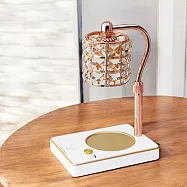 【Les nez 香鼻子】北歐香氛融蠟燈-方鑽白金 (USB+定時)