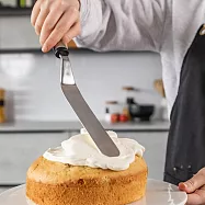 《MasterClass》英國 SoftGrip曲柄刮平刀(黑34cm) | 刮刀 奶油刮刀 抹刀