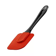 《Luigi Ferrero》歐洲 Atlanta不沾鍋矽膠刮刀(黑紅25cm) | 攪拌刮刀 刮刀 奶油刮刀 抹刀