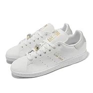 adidas 休閒鞋 Stan Smith W 女鞋 白 小白鞋 皮革 寶石 三葉草 愛迪達 HQ4243 23cm WHITE/SILVER